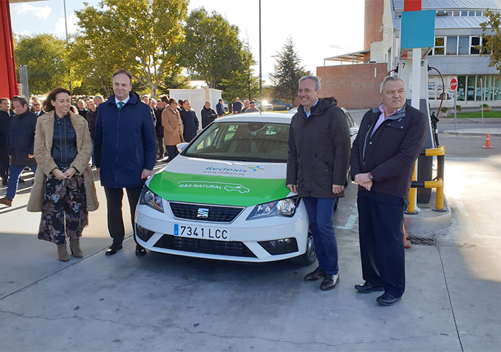 Foto Redexis inaugura la nueva estación de Gas Natural en Zaragoza realizada por Gas&Go.